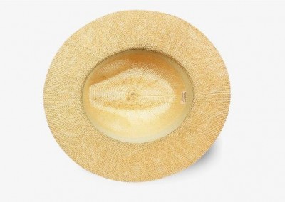 SKB002 making breathable mesh straw hat style custom fisherman hat style design sunscreen straw hat style straw hat franchise back view